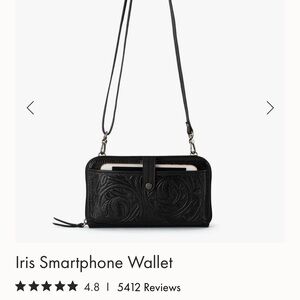 Iris Elegant Black Smartphone Wallet